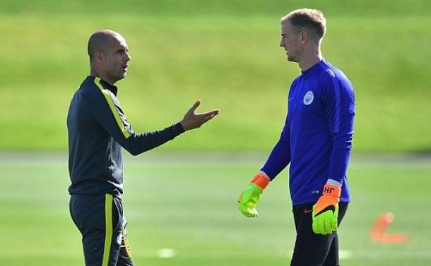 Hart ha tenido que salir del Manchester City tras la llegada de Guardiola. Foto: Getty Images