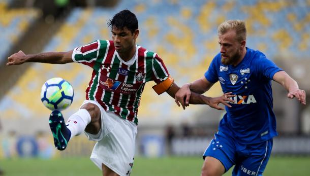 Gum e Marcelo Hermes em ação (Foto: Lucas Merçon/FFC)