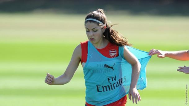 Humphrey comes to the Belles looking for more playing time to aid her development. | Photo: Arsenal Ladies FC