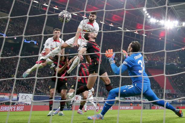Gvardiol marcando gol | Foto vía: Getty Images