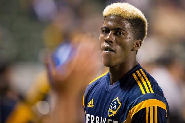Gyasi Zardes will be looking to replicate his brace performance on Sunday from his last home game against the San Jose Earthquakes. Photo provided by ISI Photos. 
