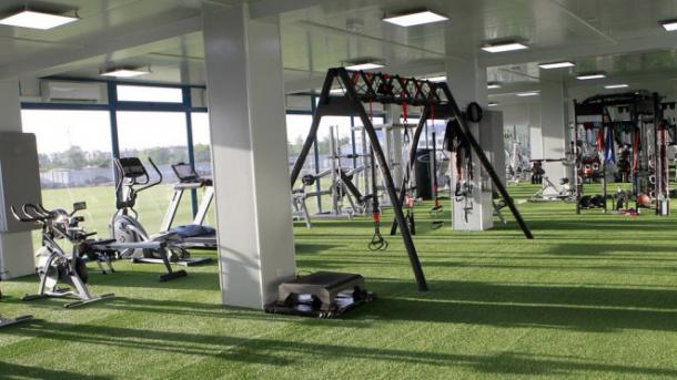 Las nuevas instalaciones del Leganés cuentan con un gimnasio frente al campo | Foto: La Liga