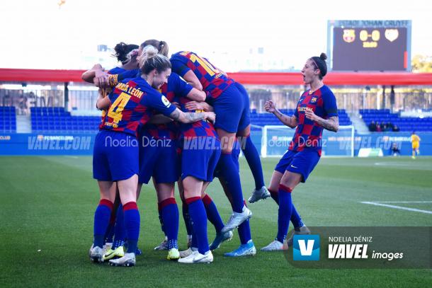 El Barça Femenino quiere conquistar el Reale Arena. FOTO: Noelia Déniz