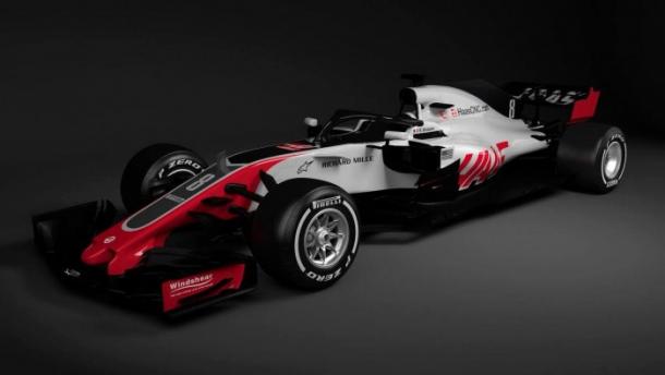 La nuova VF-18 presentata ieri | profilo twitter Romain Grosjean