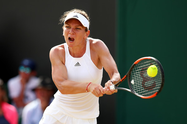 Halep was gone under the radar at Wimbledon but she is a good player on all three surfaces (Photo by Clive Brunskill / Getty)