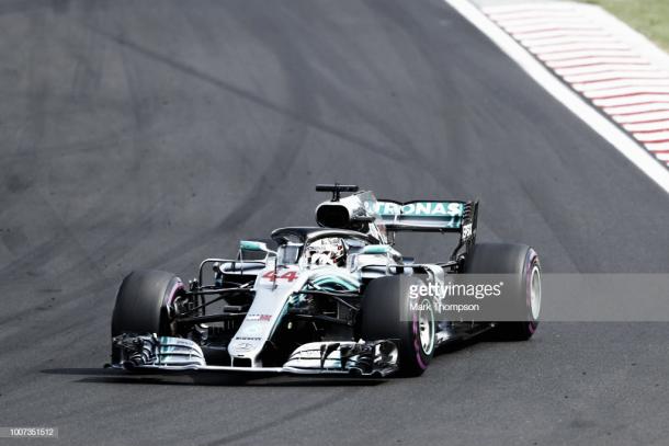 Lewis Hamilton en el GP de Hungría | Fuente: Getty Images