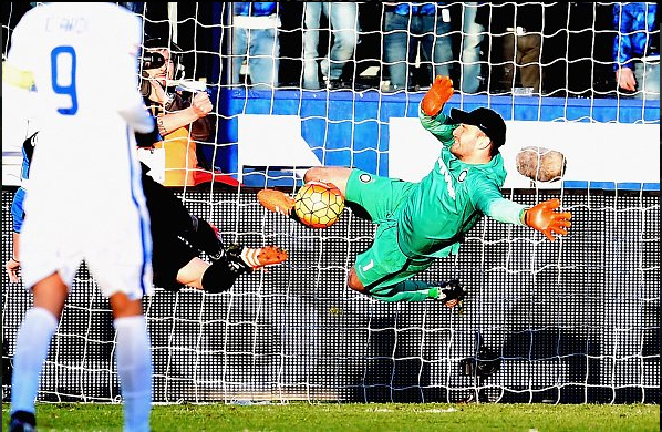 Handanovic' superb point blank save - Atalanta | Photo: inter.it