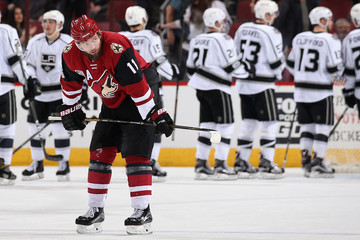 Martin Hanzal's late penalty cost the game for the Coyotes. Source: Christian Petersen/Getty Images North America)