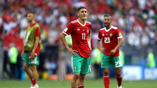 El desazón de los marroquíes por su derrota | Foto: FIFA.com