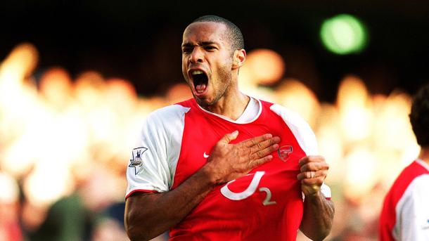 Thierry Henry, maximo goleador de la historia del Arsenal (Foto: arsenal.com)