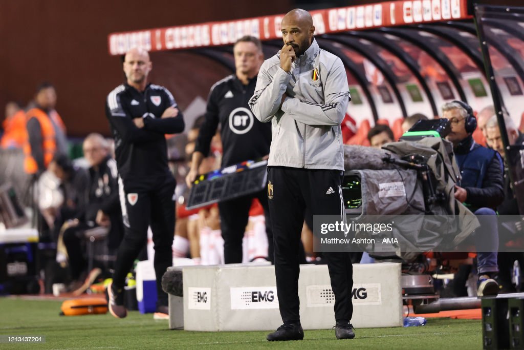 (Photo: Matthew Ashton - AMA/Getty Images) Theirry Henry, not impressed.