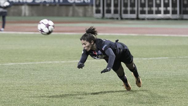 Cristiane was the match-winner on Wednesday night. (Photo: UEFA)