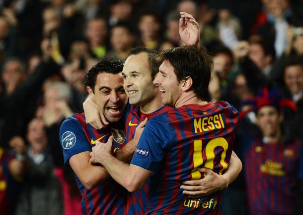 The trio were central to Pep's Barca success | Photo: bleacherreport.com