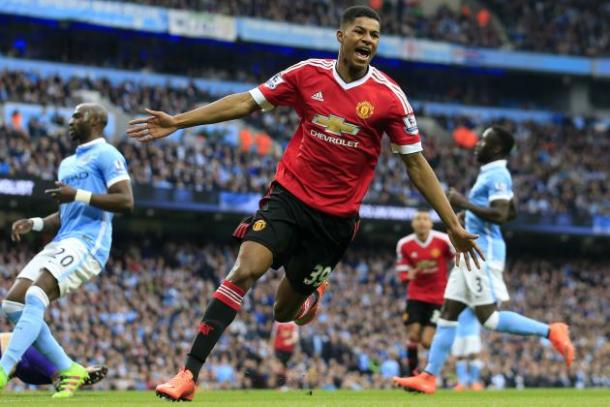 Rashford scored the winner at the Etihad Stadium last season (Photo: Getty Images)