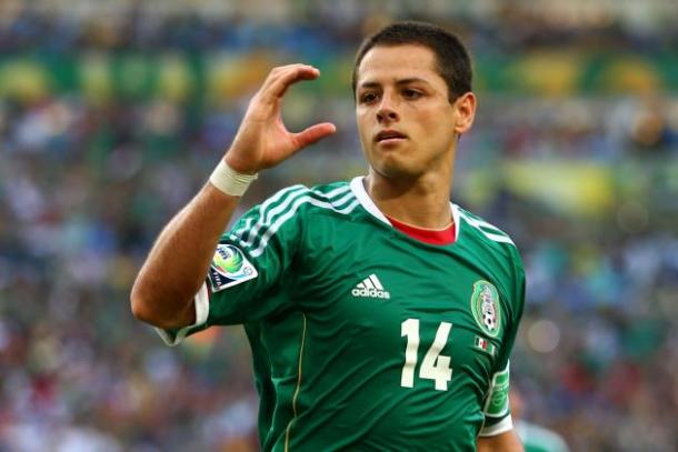 Javier Hernandez enters the tournament in the best form of his life and will be looking to guide El Tri to solid start on Sunday. Photo provided by Getty Images. 