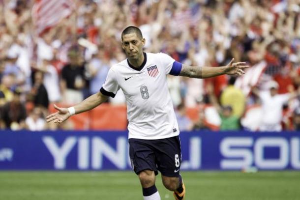 The veteran Clint Dempsey will be expected to help carry the offensive load on Friday. Photo provided by USA TODAY Sports.  