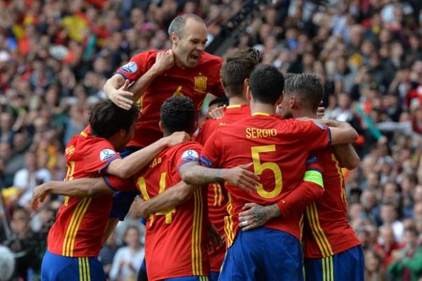 Iniesta was head and shoulders above the rest on the pitch (photo : Getty Images)