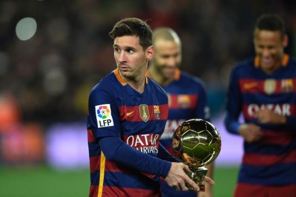 Leo Messi, il vincitore della scorsa edizione