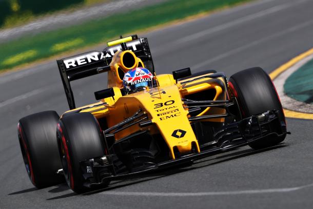 Jolyon Palmer, durante el Gran Premio de Australia | Fuente: Getty Images