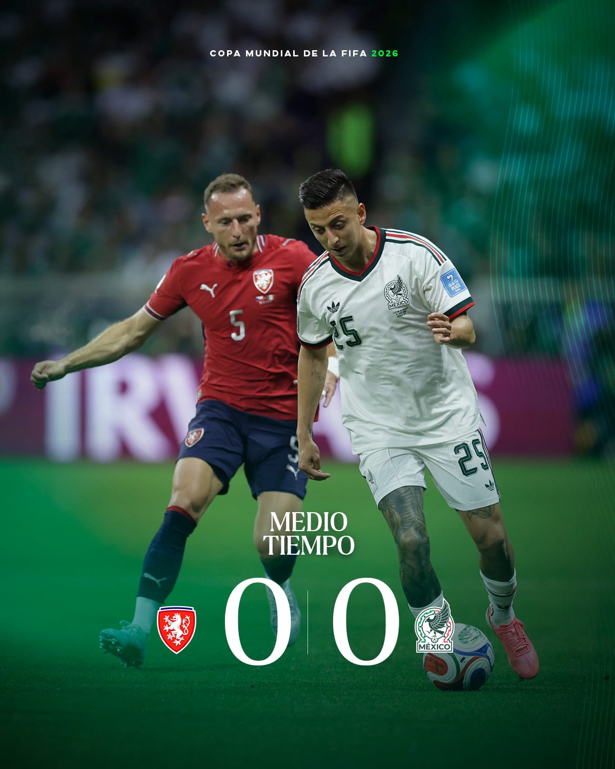 México golea a Chequia y cierra invicto la fase de grupos - VAVEL México