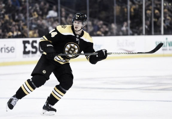 Nick Holden (30 años), es el sustituto de Krug en la defensa de los Bruins | thehockeywriters.com