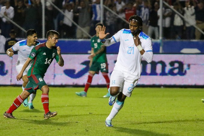 Partido de ida, cuartos de final Honduras vs México | Foto: CNationsLeague