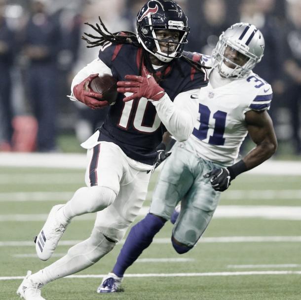 Deandro Hopkins fue cedido a los Cardinals (foto Texans.com)