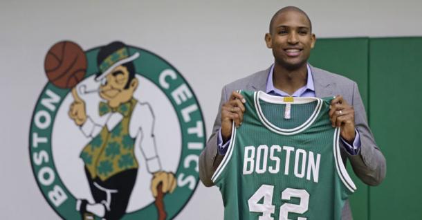 Al Horford signed for the Celtics in a $113m four year deal. Photo: Charles Krupa/AP Photo