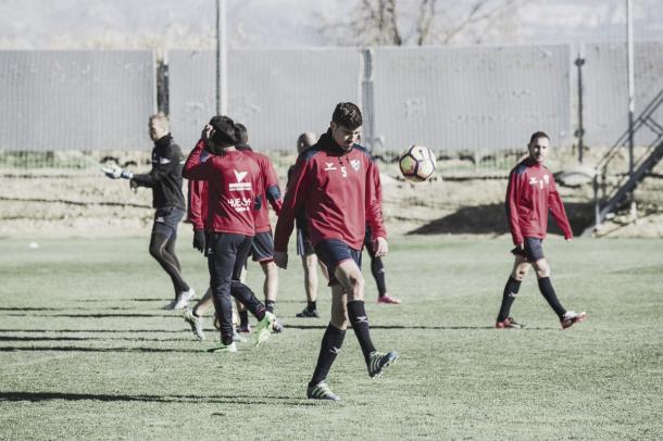 Treinamento do Huesca antes da semifinal | Foto: Divulgação/SD Huesca