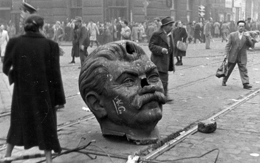 Daños de la Revolución Húngara | Foto: Getty Images