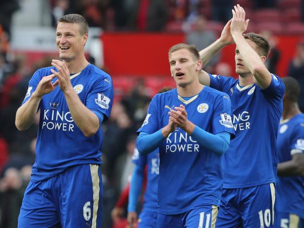 Robert Huth and Marc Albrighton could return to the Leicester line-up on Saturday evening | Photo: Getty