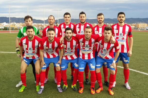 Once titular del Alcantarilla FC en Liga | Fotografía cedida por el club