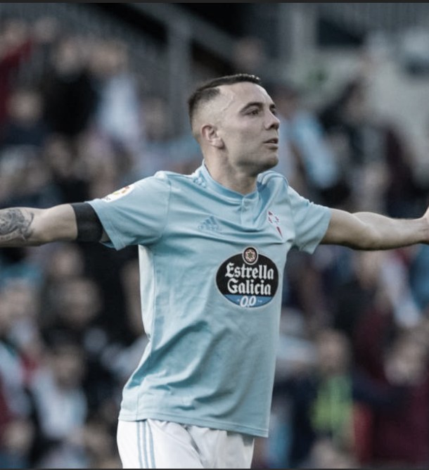 Iago Aspas celebra un gol | Foto: Archivo LaLiga
