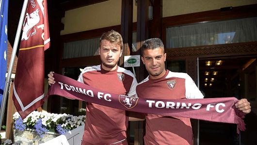 Ljajic and Perotti upon joining the granata | Photo: voti-fanat.com