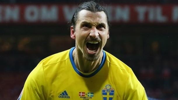 Ibrahimovic will be the main threat against Ireland (photo: UEFA)