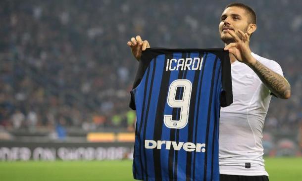 Icardi esulta dopo la tripletta | Twitter