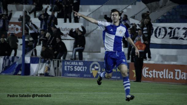 Lanzarote fue toda una revelación en el CE Sabadell | Foto: Pedro Salado