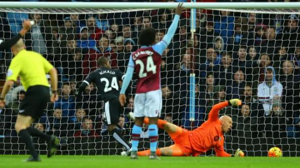 Ighalo netted the opener (photo: yahoo)