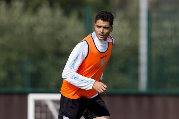 Ilori has been restricted to training and under-21 appearances this season (photo: avfc.com)