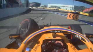 Accidente de Sainz (Fuente: F1)