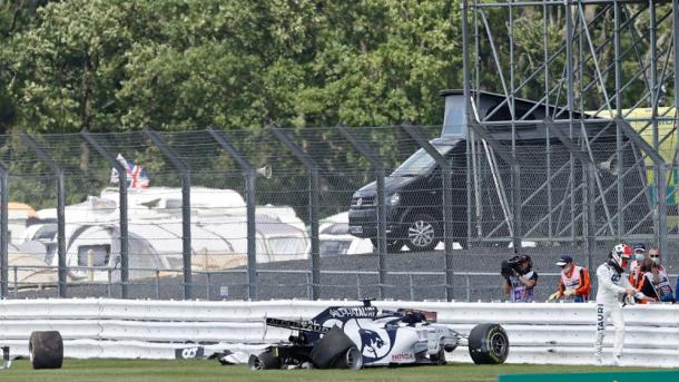 Accidente de Daniil kvyat (Fuente: F1)
