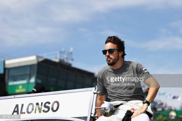 If Fernando Alonso does quit McLaren, the only real place for him to go is Renault, where he won his two titles, over a decade ago. (Image Credit: Robert Cianfione/Getty Images)
