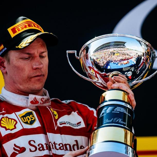 Spain was Kimi Raikkonen's third podium of the season, and he has had a solid campaign thus far. (Image Credit: ThisIsF1.com)