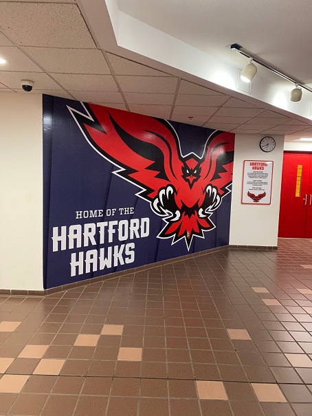 Interior de las instalaciones de los Hartford Hawks | Fuente: Darío Cavada
