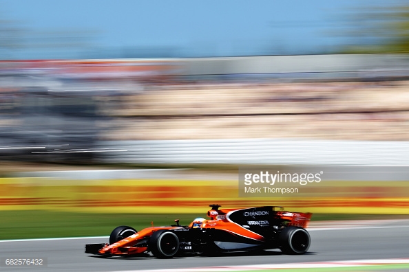 Fernando Alonso man-handled the McLaren into Q3. (Mark Thompson/Getty Images)