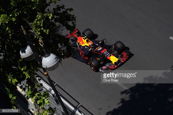 Verstappen lost gear sync on his final lap, and lost time to Sebastian Vettel, who qualified fourth. (Image Credit: Clive Rose/Getty Images)