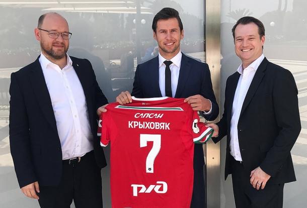 Krychowiak buscará recuperar sensaciones en Rusia. Fuente: Lokomotiv Moscú