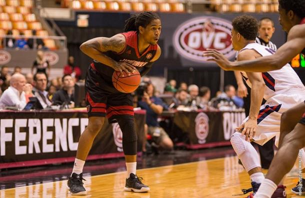 Greg Tucker scored 18 points to help lead Jacksonville State to a huge win over top seed Belmont/Photo: Jacksonville State athletics website
