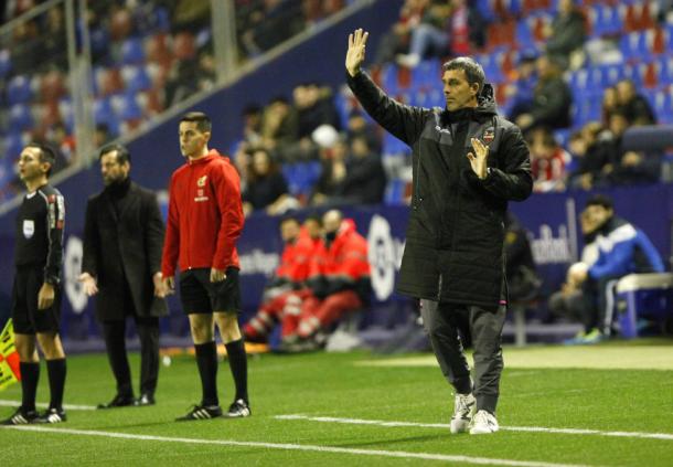 Juan Ramón López Muñiz, entrenador del Levante UD | Foto: Levante UD.