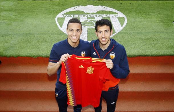 Dani Parejo y Rodrigo Moreno convocados para la Selección Española | Foto: Valencia CF
